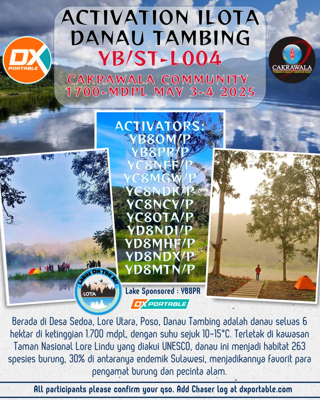 iLOTA Danau Tambing YB/ST-L004